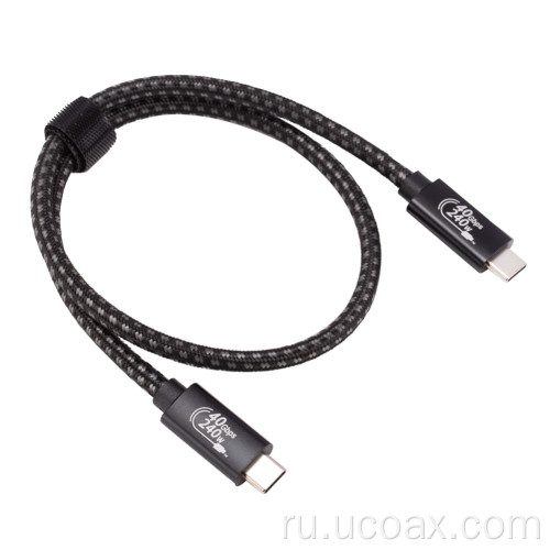 Кабель синхронизации заряда USB-C 40 Гбит / с USB-C